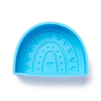 Half Round DIY Decoration Silicone Molds DIY-I085-12-1
