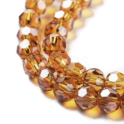 Electroplate Transparent Glass Beads Strands LS-EGLA-A035-T4mm-A04-1