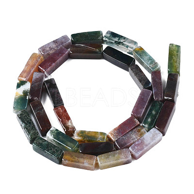Natural Indian Agate Bead Strands X-G-R299-17-1