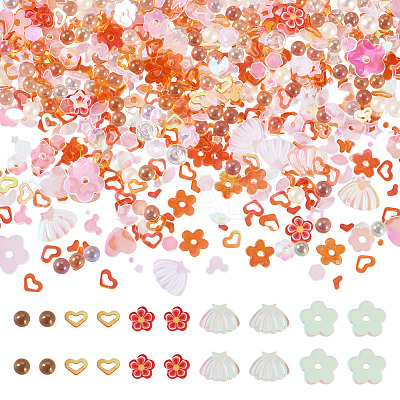 Handmade Polymer Clay Cabochons CLAY-TADJ0001-01E-1