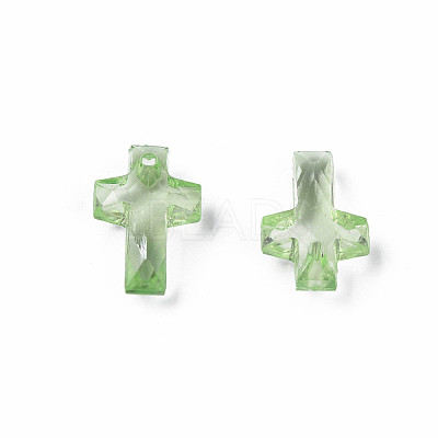 Transparent Acrylic Pendants MACR-S373-130-B02-1