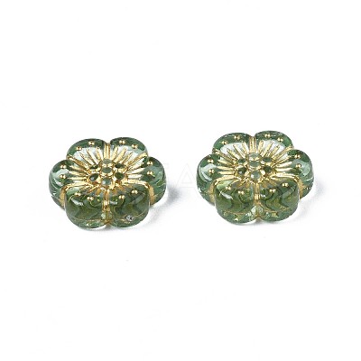 Plating Acrylic Beads PACR-N008-013C-1