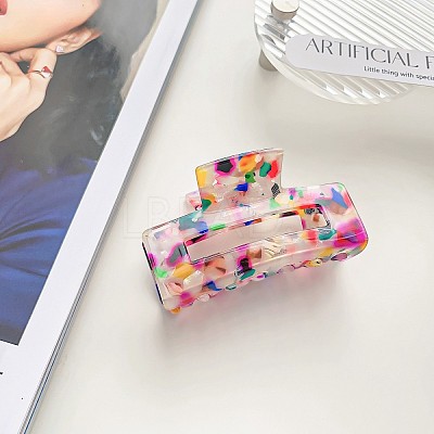 Cellulose Acetate Claw Hair Clips PW-WG573AA-10-1
