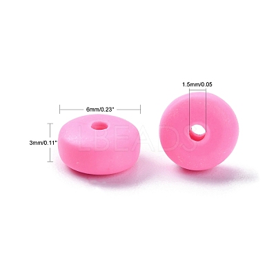Handmade Polymer Clay Beads Strands CLAY-N008-008C-1