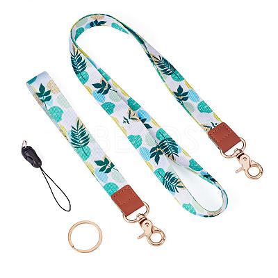 1 Set Polyester Mobile Straps HJEW-TA0001-40C-1