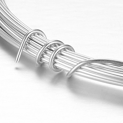 Round Aluminum Craft Wire AW-D009-2mm-5m-01-1