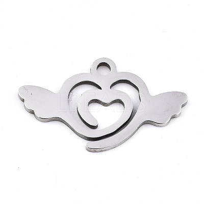 Non-Tarnish 201 Stainless Steel Charms STAS-S081-079-1