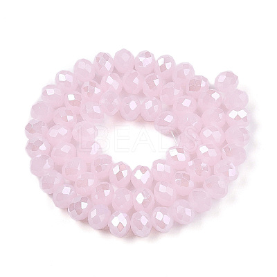 Electroplate Glass Beads Strands LS-EGLA-A044-J8mm-A02-1