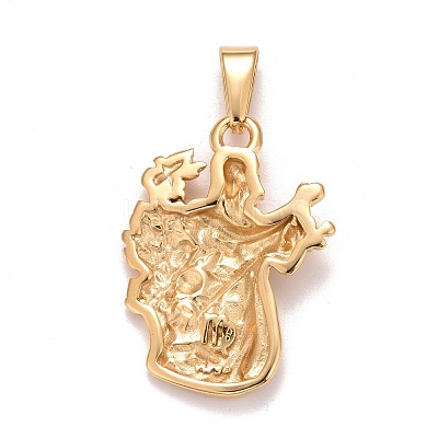 Ion Plating(IP) 304 Stainless Steel Pendants STAS-D165-14G-07-1