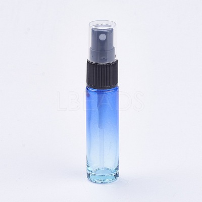 10ml Glass Gradient Color Refillable Spray Bottles MRMJ-WH0011-C06-10ml-1
