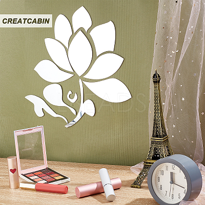 Mirror Wall Stickers DIY-WH0282-26B-1