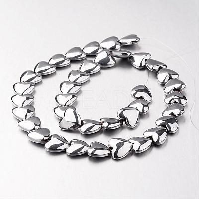 Electroplate Non-magnetic Synthetic Hematite Bead Strands G-F300-22D-01-1