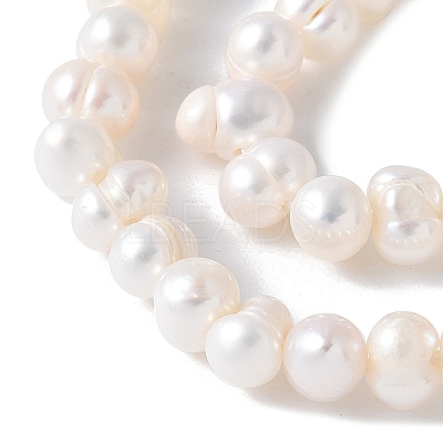 Natural Cultured Freshwater Pearl Beads Strands PEAR-I007-07M-01-1