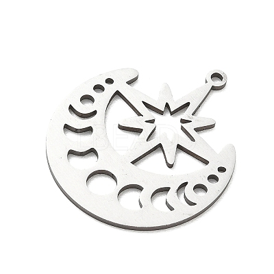 201 Stainless Steel Pendants SA-CBA6FBD-03P-1