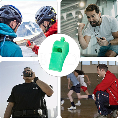 ABS Plastic Sports Outdoor Whistles NJEW-CN0001-09F-1