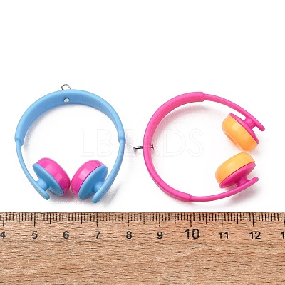 Opaque Resin Pendants RE-CBA6A90-03P-1