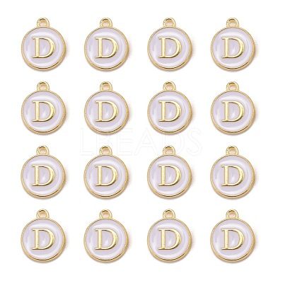Golden Plated Alloy Charms X-ENAM-S118-01D-1