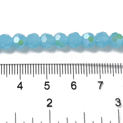 Imitation Jade Glass Beads Strands EGLA-A035-J6mm-L04-1