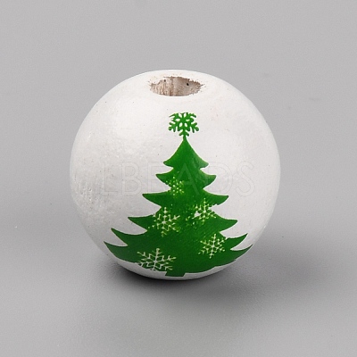 Natural Wood Beads WOOD-TAC0007-52A-1