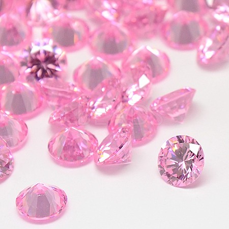 Cubic Zirconia Cabochons X-ZIRC-M002-8mm-005-1