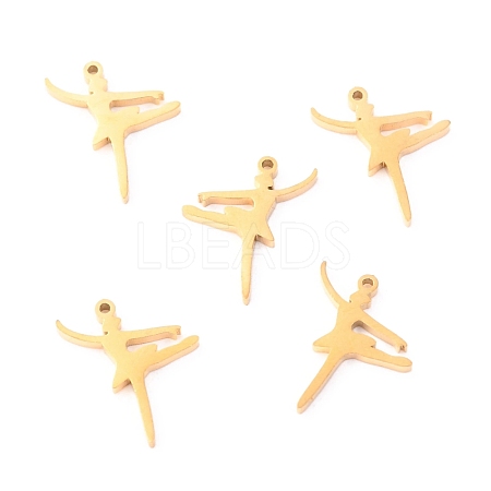 304 Stainless Steel Charms STAS-O142-26G-1
