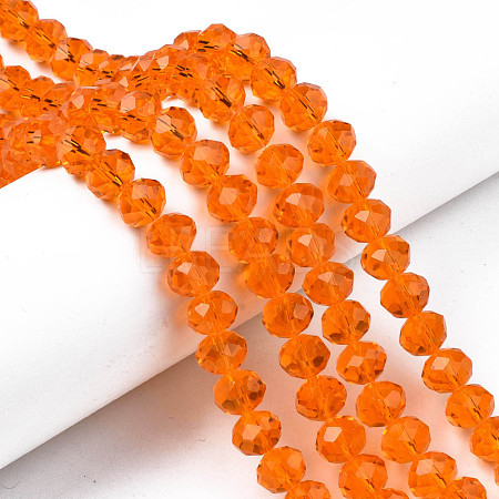 Glass Beads Strands EGLA-A034-T10mm-D25-1
