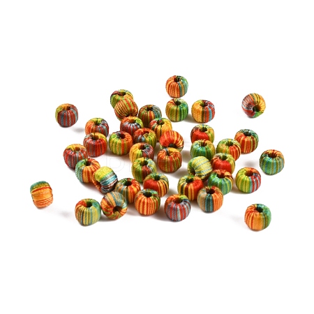 Polyester Weave Beads WOVE-WH0007-001-1