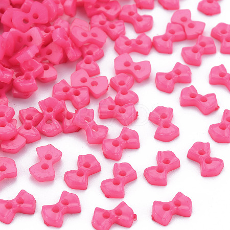 2-Hole Plastic Buttons BUTT-N018-028-05-1