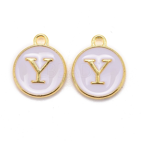 Golden Plated Alloy Charms ENAM-S118-01Y-1