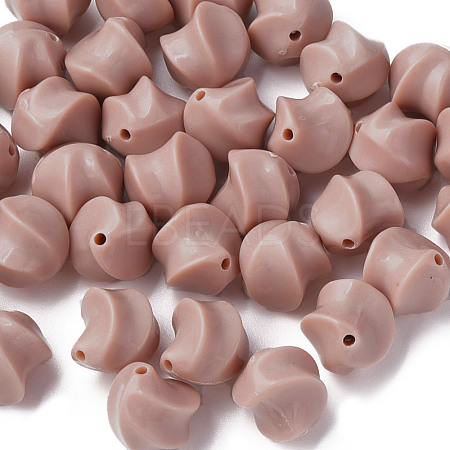 Opaque Acrylic Beads MACR-S373-139-A14-1