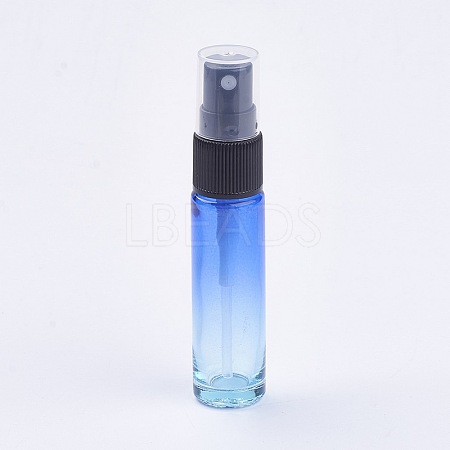 10ml Glass Gradient Color Refillable Spray Bottles MRMJ-WH0011-C06-10ml-1