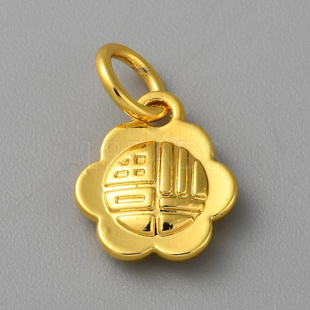 Alloy Pendants with Chinese Characters LS-FIND-WH0159-63G-17-1