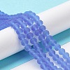 Transparent Glass Beads Strands EGLA-A034-T6mm-MD14-2