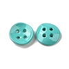 Spray painted Alloy Buttons PALLOY-K001-03-2