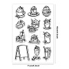 Custom PVC Plastic Clear Stamps DIY-WH0618-0065-2