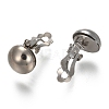 Brass Earring Findings X-KK-E030-N-3