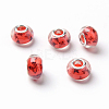 Butterfly Pattern Resin European Beads RPDL-S006-M-2