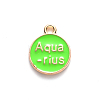 Alloy Enamel Pendants ENAM-S124-01B-06J-3