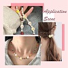 8Pcs Transparent Resin Beads RESI-YW0005-96C-6
