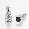 Tibetan Style Cone Alloy Bead Caps X-PALLOY-I112-14AS-1