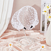 Polyester Mesh Veil Hair Bands OHAR-WH0021-63A-5