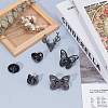 6 Sets 6 Styles Zinc Alloy Bag Twist Lock Accessories FIND-PH0002-24B-2