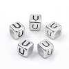 Plated Acrylic Beads PB43C9308-U-1