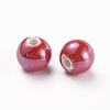 Handmade Porcelain Beads PORC-D001-12mm-15-2