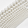 Eco-Friendly Plastic Imitation Pearl Beads Strands X-MACR-S285-5mm-05-4