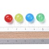 Imitation Jade Acrylic Beads SACR-S188-10mm-M-5