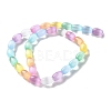 Macaron Color Natural Selenite Beads Strands X1-G-B102-A01-02-2