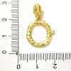 Rack Plating Brass Micro Pave Cubic Zirconia European Dangle Charms KK-L210-015G-O-3