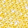 Spray Painted Transparent Glass Seed Beads SEED-T007-05A-2