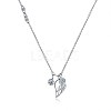 925 Sterling Silver Necklace NJEW-BB30333-5